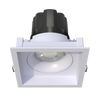 Adjustable-wattage-14W-20W-directional-square-downlight-with-spring-clips