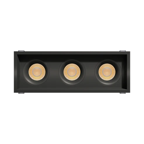 3.5 Inch Triple Head Multiple Regress Gimbal LED Downlight | 5.250Lm Max | 120/277V | CCT Selectable | Altair Series | Goodlite G-98743/753