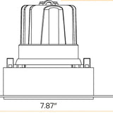 Minimalist-architectural-square-trimless-regress-gimbal-installed-in-wet-location