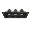 Adjustable-wattage-39W-60W-directional-triple-head-trimless-downlight-with-mud-in-flange