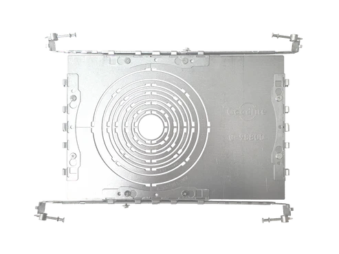 Universal Round Flanged New Contruction Plate | Goodlite G-98800