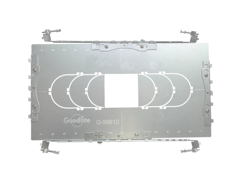 3 Inch Oval Flanged New Construction Plate | Goodlite G-98812
