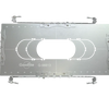 3.20 Inch Oval Flanged New Construction Plate | Goodlite G-98813