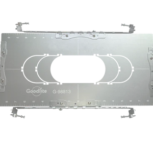 3.20 Inch Oval Flanged New Construction Plate | Goodlite G-98813 - Available at Electrical Marketplace