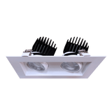 Saturn-multiple-4-inch-double-head-regressed-gimbal-led-recessed-light-white