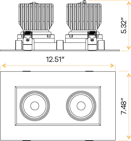 Saturn-multiple-4-inch-2-head-trimmed-regressed-gimbal-led-light-wet-location