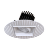 4-inch single head trimless multiple LED downlight with selectable wattage and color temperature, 112W total power, ideal for modern recessed lighting applications.