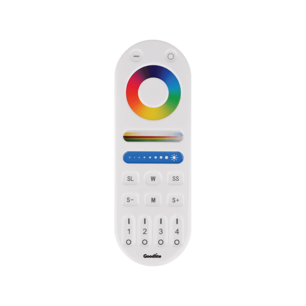 100 Ft Remote Controller Rope Light | RGBWW | 4 Zone | Goodlite G-99722