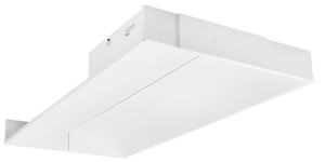 Goodlite 2x4 Center Line LED Troffer, 50W/60W/72W selectable, 5CCT (3000K–6500K), clear center line diffuser, 0–10V dimmable, DLC & ETL listed, model G-98120. - Available at Electrical Marketplace