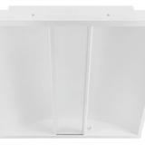 Neptune 2x2 center indirect LED troffer with frosted diffuser for commercial lighting
