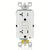 20 Amp Duplex Decorator Receptacle Tamper-Resistant | 125V | White