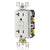 20 Amp Duplex Decorator Receptacle Tamper-Resistant | 125V | White