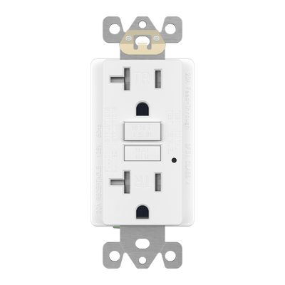 20 Amp GFCI Receptacle | Tamper Resistant | 125V | Enerlites GFTRG20