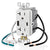 20 Amp Duplex Decorator Receptacle | USB Type A/C 4.8 Amp | Tamper-Resistant | 125V