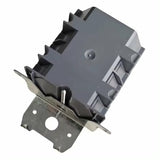PLS-SN21X-ADJ 1-gang PVC adjustable new work electrical box, ETL listed, gray/blue, designed to accommodate varying wall coverings for flush switch and outlet installations.