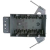 PLS-SN60X 4-gang PVC new work electrical box, 60 cubic inch capacity, IP65 rated, 2-hour fire rated, ETL listed, with fixed nails, slips, and knockouts for safe switch and outlet installations.