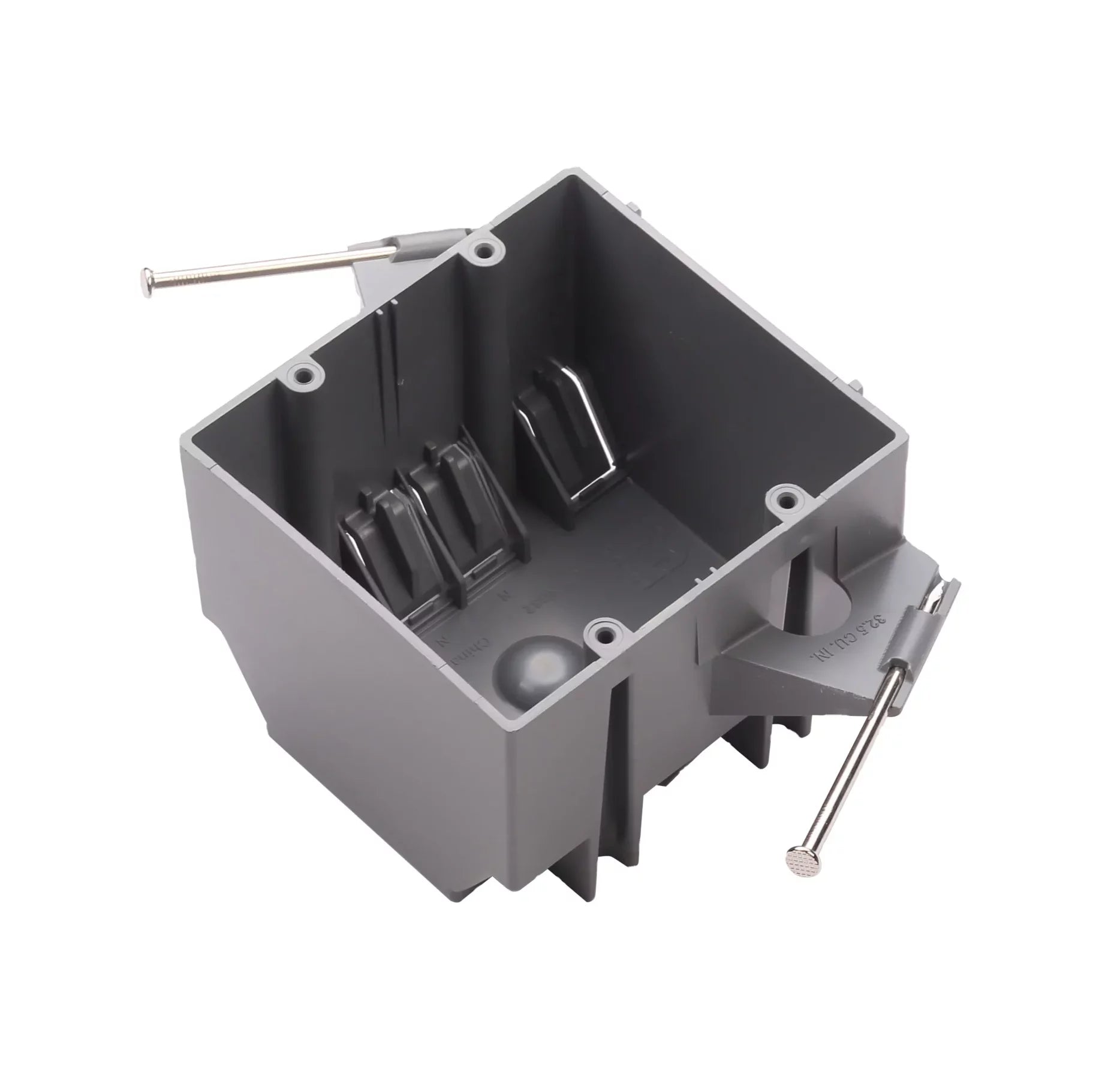 2-Gang New Work Electrical Box | IP65 | PVC | PLS-SN32X