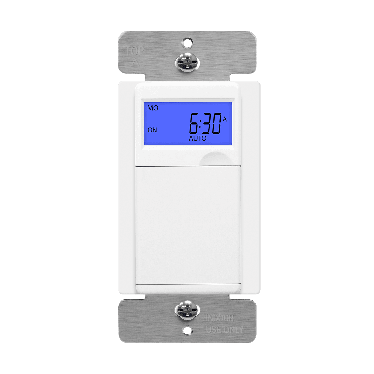 7-Day Digital In-Wall Programmable Timer Switch | 120VAC | Enerlites HET01