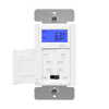 ENERLITES HET01 7-day digital in-wall programmable timer switch with LCD display