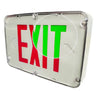 Hazardous Location Exit Sign | Single/Double Face | Gray Housing