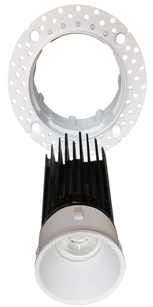 2" HO trimless LED downlight in modern recessed ceiling lighting