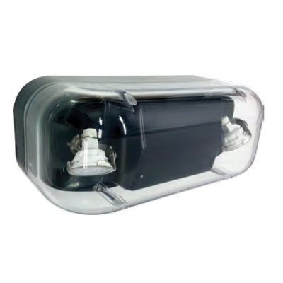 Hazardous Location Emergency Light Unit LED NEMA4X/NSF | Black & White Housing