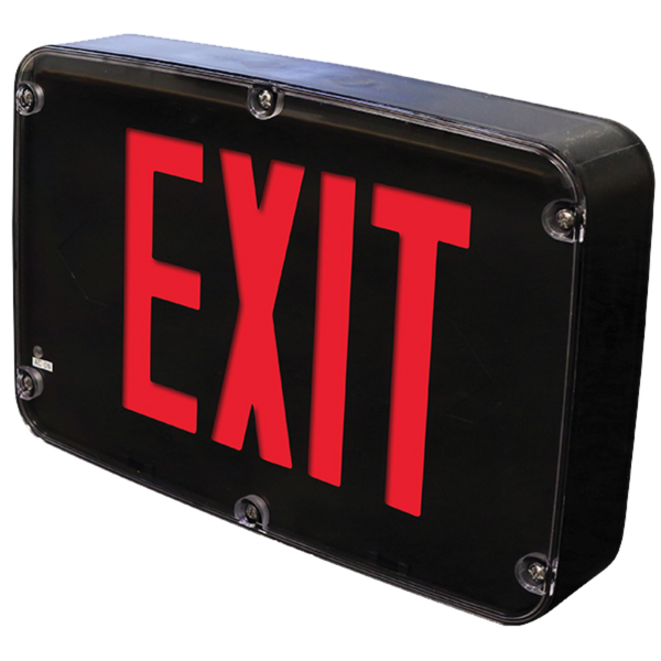 NEMA4X/NSF Exit Sign | Single/Double Face | Red/Green Letters