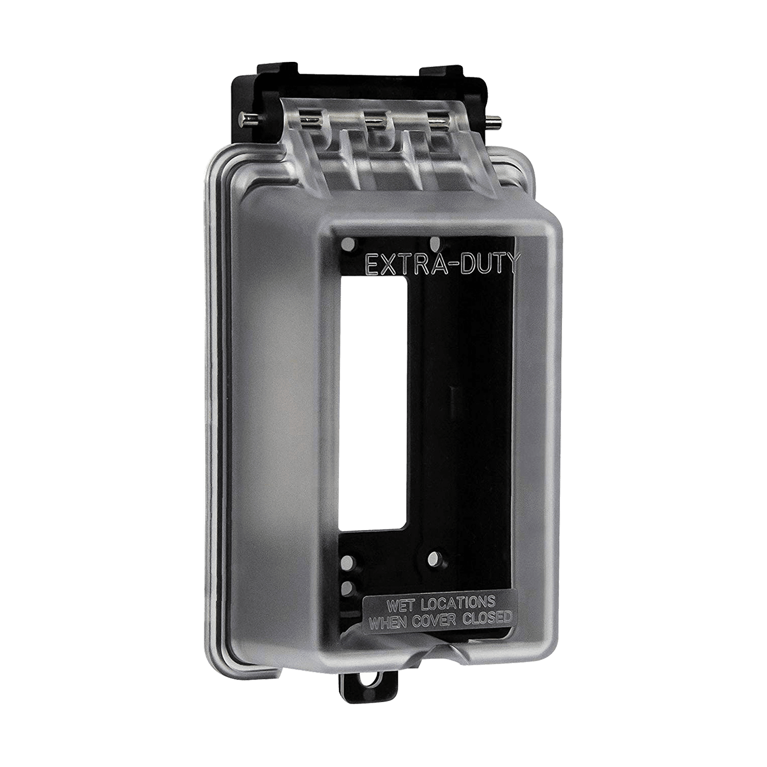 1-Gang Extra Heavy Duty In-Use Weatherproof Cover | Vertical Mount | Enerlites IUC1V-D