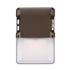 LED Economy Wall Pack with Adjustable Lumen Output and CCT