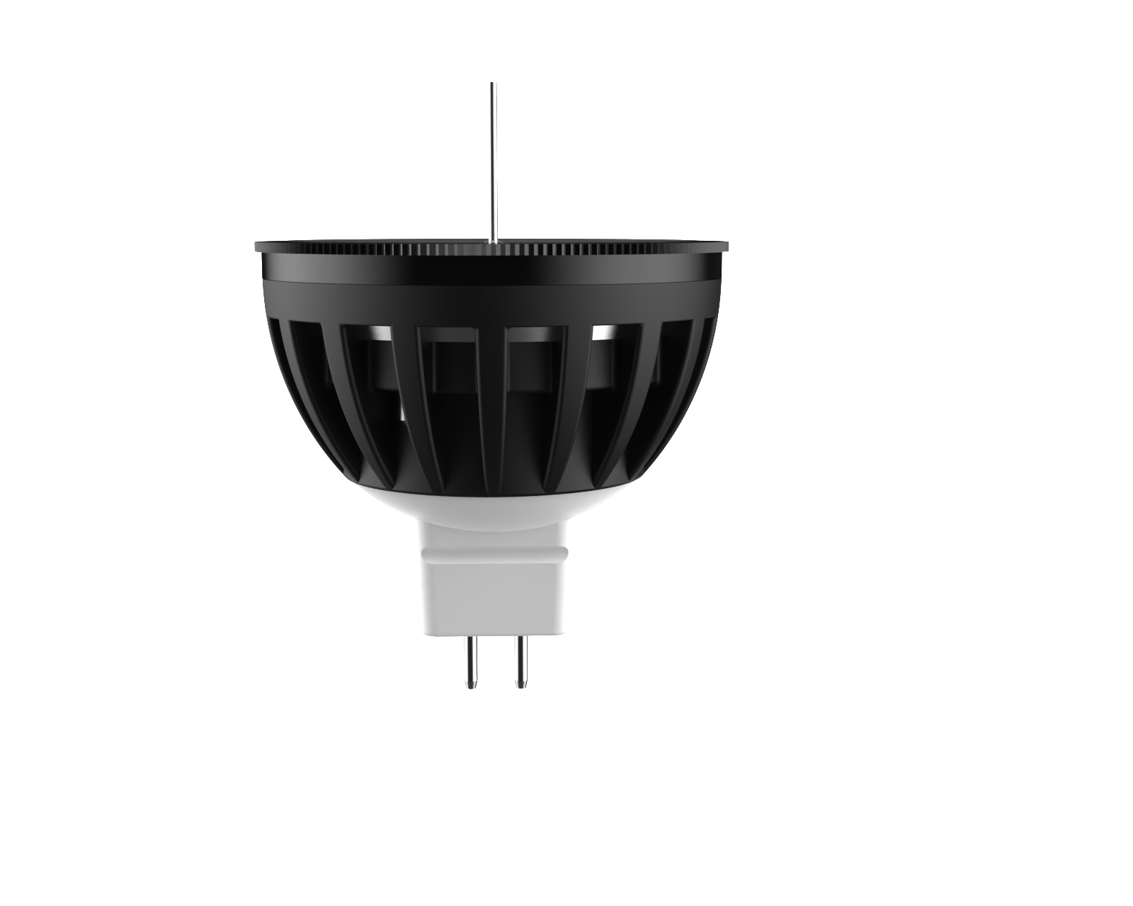 Smart RGB-WW Bluetooth MR-16 Drop-In LED Lamp, 1W–5W, aluminum housing, tunable CCT 2200K–5700K with RGB spectrum.