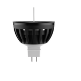 Smart RGB-WW Bluetooth MR-16 Drop-In LED Lamp, 1W–5W, aluminum housing, tunable CCT 2200K–5700K with RGB spectrum.