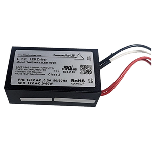 t-ltf-60-compact-electronic-low-voltage-transformer-black - Available at Electrical Marketplace