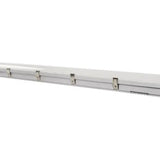 Commercial 8 foot LED vapor tight fixture 9800 lumens waterproof light