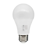A19 LED bulb, 9W, 800 lumens, dimmable, CCT selectable with E26 base for versatile residential and commercial lighting