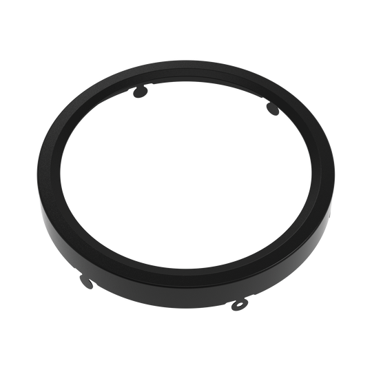 round black decorative trim ring for 5 inch LED slim panel light