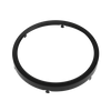 round black decorative trim ring for 7 inch LED slim panel light
