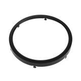 round black decorative trim ring for 7 inch LED slim panel light