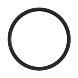7 inch black trim for slim LED surface mount round ceiling light