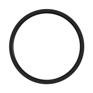 7 inch black trim for slim LED surface mount round ceiling light - Available at Electrical Marketplace