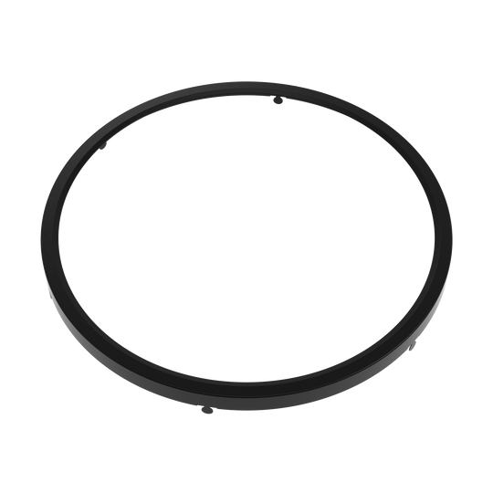 12 inch black trim for slim LED surface mount round ceiling light