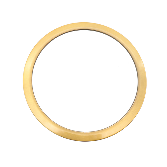 9 Inch Round Trim Surface Mount | Brass | Luxrite LR23687