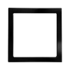 9 Inch Square Trim Surface Mount | Black | Luxrite LR23689
