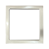 9 inch slim square brushed nickel LED trim for surface mount panel light