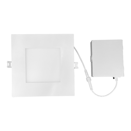 Ultra-thin-1-02-inch-depth-high-output-square-white-ceiling-spotlight-with-spring-clips