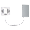 Ultra-thin-1-08-inch-depth-square-white-ceiling-spotlight-with-recessed-spring-clips