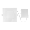 Ultra-thin-1-02-inch-depth-square-white-ceiling-spotlight-with-recessed-spring-clips
