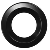 Matte-black-decorative-snap-on-trim-ring-for-4-inch-led-retrofit-downlight