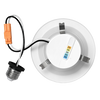 Four-inch-round-high-output-baffled-led-recessed-downlight-retrofit-kit