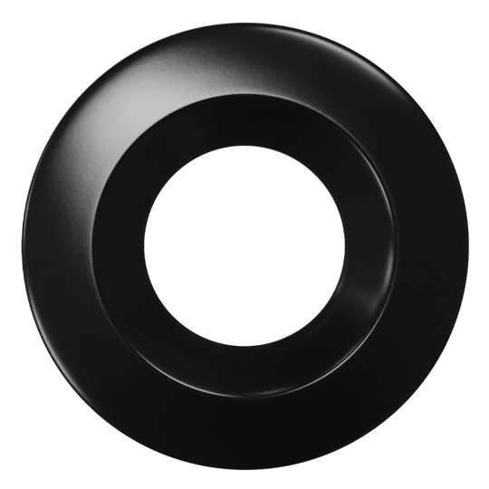 Matte-black-decorative-snap-on-trim-ring-for-5-6-inch-led-retrofit-downlight
