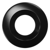 Matte-black-decorative-snap-on-trim-ring-for-5-6-inch-led-retrofit-downlight